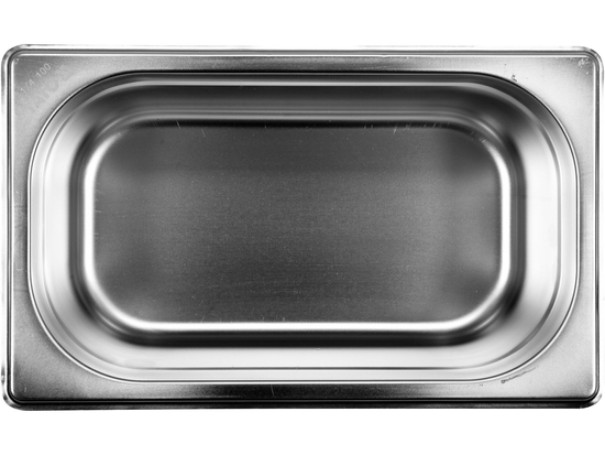 POJEMNIK GASTRONOMICZNY ZE STALI NIERDZEWNEJ GN 1/4 100