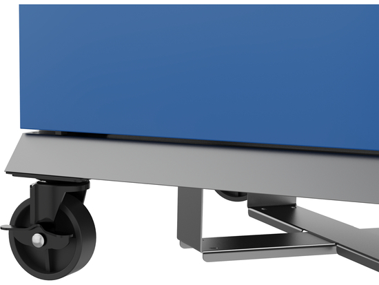 GRILL GAZOWY OKAYA 4+1, 14,5KW, Z SZYBĄ, NIEBIESKI