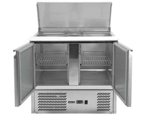 STÓŁ CHŁODNICZY 2-DRZWIOWY Z POKRYWĄ