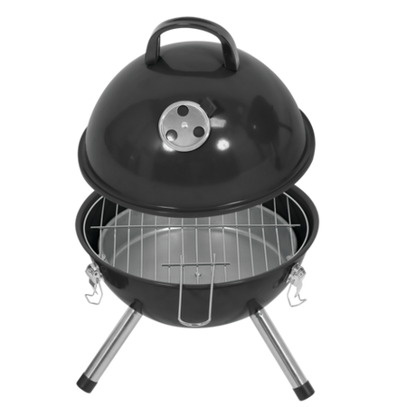 GRILL WĘGLOWY PRZENOŚNY, RUSZT 32CM