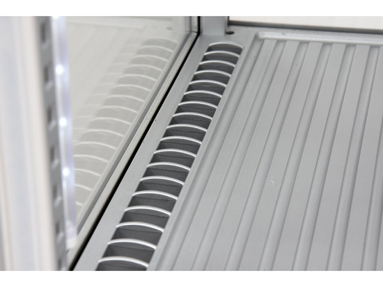 WITRYNA CHŁODNICZA 78L 42X38X96 SREBRNA