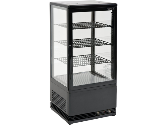 WITRYNA CHŁODNICZA 78L 42X38X96 CZARNA