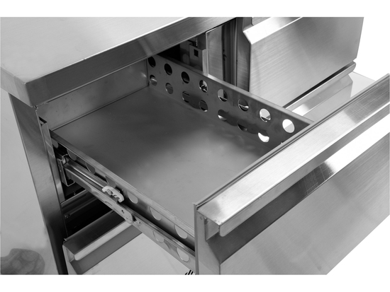 STÓŁ CHŁODNICZY Z 4 SZUFLADAMI - LINIA 700