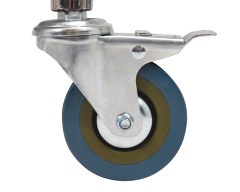 WÓZEK KELNERSKI 3-PÓŁKOWY Z 5 POJEMNIKAMI