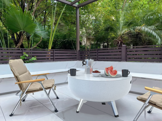 PALENISKO STALOWE 3W1 Z RUSZTEM 43.5CM