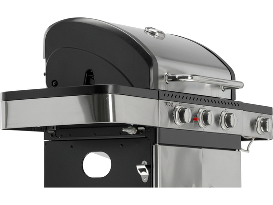 GRILL GAZOWY ZUSHI 3+1, STAL NIERDZEWNA 11,2KW