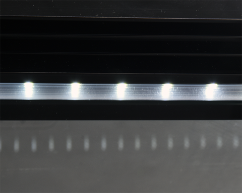 WITRYNA CHŁODNICZA 5X1/2 GN 175,5X39,5X37,5