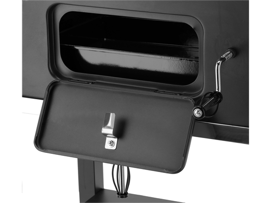 GRILL WĘGLOWY DELUXE Z WĘDZARNIĄ