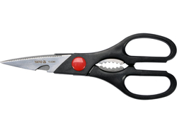 NOŻYCZKI KUCHENNE  Z OTWIERACZEM I DZIADKIEM DO ORZECHÓW