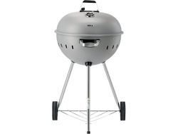 GRILL WĘGLOWY OKRĄGŁY 54CM SZARY
