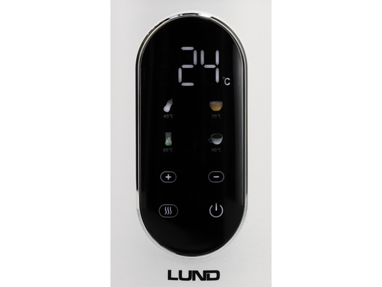 CZAJNIK ELEKTRYCZNY 1,7L, REGULACJA TEMPERATURY, BIAŁY