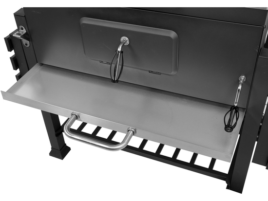 GRILL WĘGLOWY XXL ŻELIWNY RUSZT 78X42.5CM