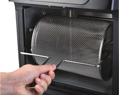 FRYTKOWNICA BEZTŁUSZCZOWA, PIEKARNIK 12L 1800W LED