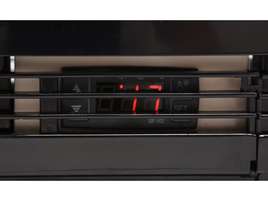 WITRYNA CHŁODNICZA 78L 42X38X96 CZARNA