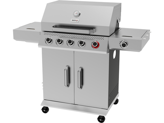 GRILL GAZOWY YAO 5+1 19KW STAL NIERDZEWNA