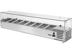 WITRYNA CHŁODNICZA NADSTAWNA 8X1/4 GN