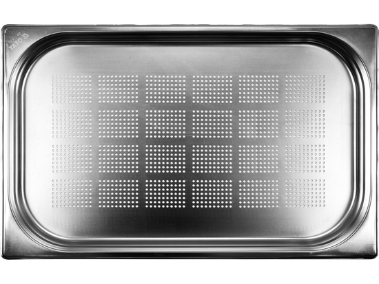 POJEMNIK PERFOROWANY ZE STALI NIERDZEWNEJ GN 1/1 40