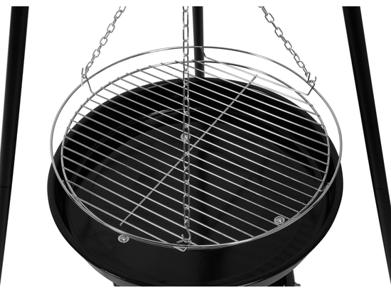 GRILL WISZĄCY NA TRÓJNOGU, RUSZT 46CM