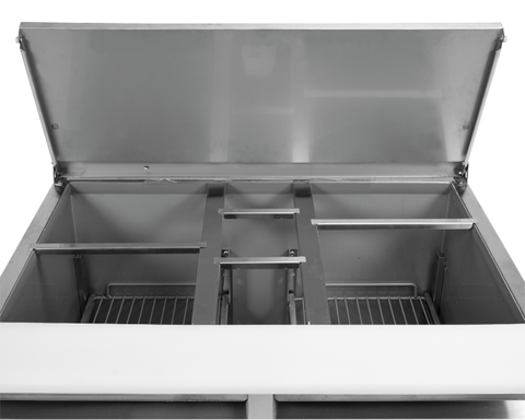 STÓŁ CHŁODNICZY 2-DRZWIOWY Z POKRYWĄ