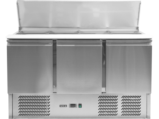 STÓŁ CHŁODNICZY 3-DRZWIOWY Z POKRYWĄ