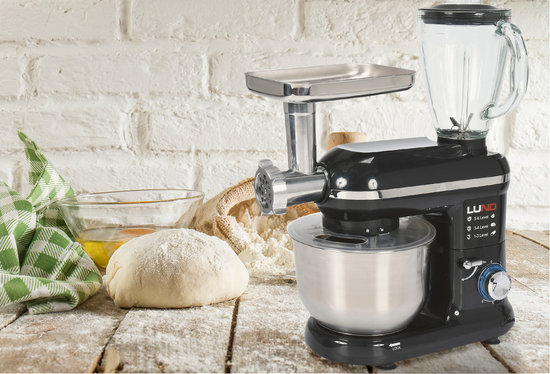 MIKSER PLANETARNY 3W1 1000W, 4,5L CZARNY