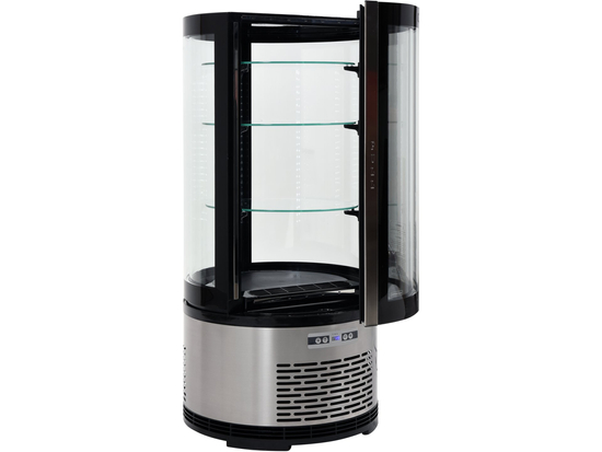 WITRYNA CHŁODNICZA 100L 48X48X103 CZARNA