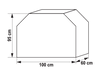 POKROWIEC NA GRILLA 100 X 60 X 95CM
