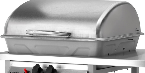 GRILL GAZOWY BAVEN, 2 PALNIKI 5,5KW S/S