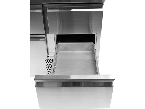 STÓŁ CHŁODNICZY Z 6 SZUFLADAMI - LINIA 700