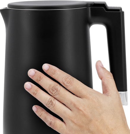 CZAJNIK ELEKTRYCZNY 1,5L CZARNY, COOL TOUCH