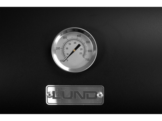 GRILL WĘGLOWY Z WĘDZARNIĄ XXL, RUSZT 64X37CM