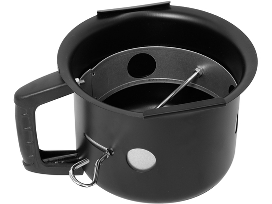 GRILL WĘGLOWY Z POKRYWĄ, RUSZT 71X35CM