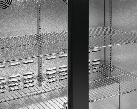 WITRYNA CHŁODNICZA DO BUTELEK 2 DRZWI PRZESUWANE