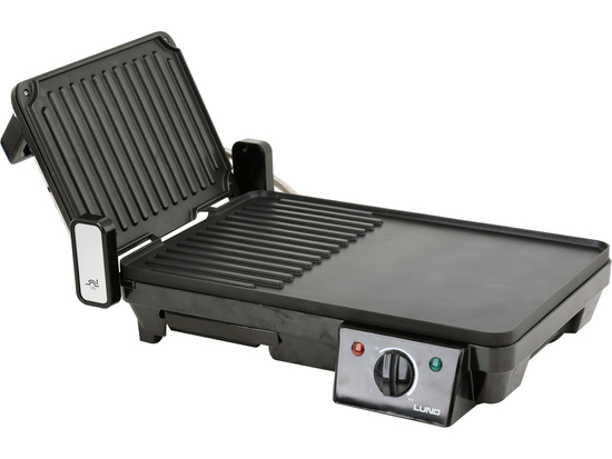 GRILL STOŁOWY ELEKTRYCZNY 2000W 2W1 40,5X25CM