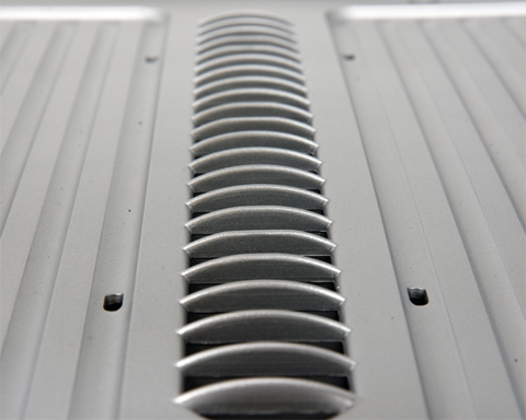 WITRYNA CHŁODNICZA 100L 68X45X67 SREBRNA