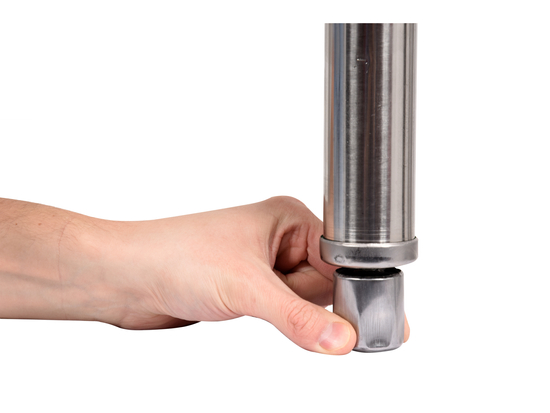 SKŁADANY STÓŁ PRZYŚCIENNY Z PÓŁKĄ 1400X600XH850+100MM