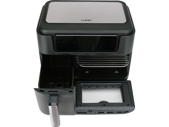 FRYTKOWNICA BEZTŁUSZCZOWA 2400W 3,5L+7,5L CZARNA