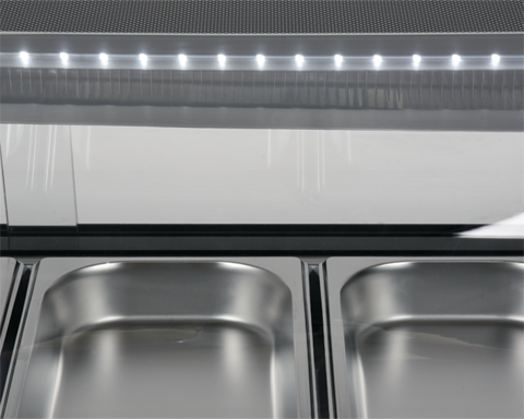 WITRYNA CHŁODNICZA 5X1/2 GN 180X42,6X29,6