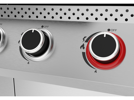 GRILL GAZOWY YAO 5+1 19KW STAL NIERDZEWNA