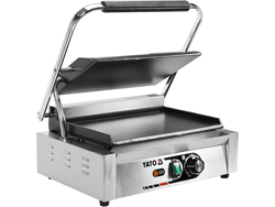 ELEKTRYCZNY GRILL KONTAKTOWY PANINI W PEŁNI PŁASKI 44CM 2,2KW