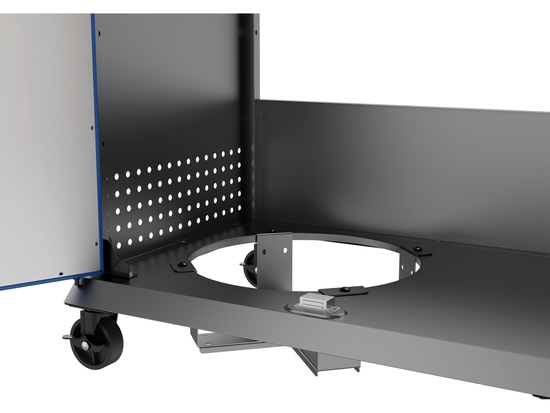 GRILL GAZOWY OKAYA 4+1, 14,5KW, Z SZYBĄ, NIEBIESKI