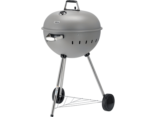 GRILL WĘGLOWY OKRĄGŁY 54CM SZARY