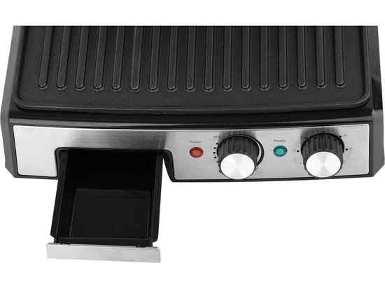 GRILL ELEKTRYCZNY 2000W, 29,5X24CM, TIMER