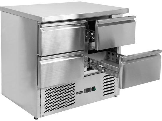 STÓŁ CHŁODNICZY Z 4 SZUFLADAMI - LINIA 700