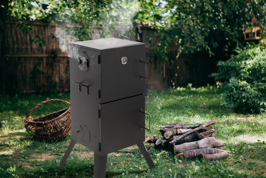 WĘDZARNIA STALOWA 53X51X100CM