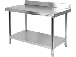 SKŁADANY STÓŁ PRZYŚCIENNY Z PÓŁKĄ 1000X700XH850+100MM