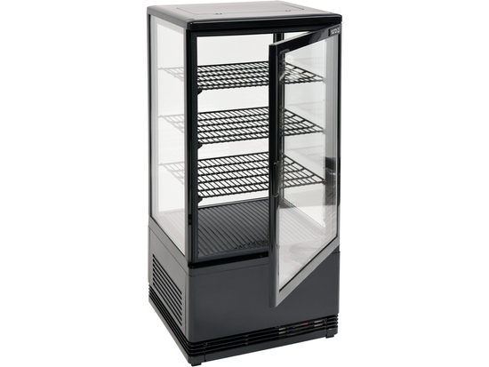 WITRYNA CHŁODNICZA 78L 42X38X96 CZARNA