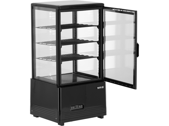 WITRYNA CHŁODNICZA 69L 46X41X90 CZARNA