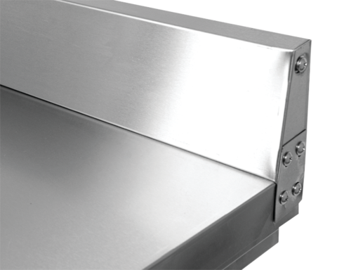 SKŁADANY STÓŁ PRZYŚCIENNY Z PÓŁKĄ 1000X700XH850+100MM