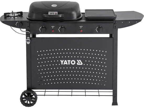 GRILL GAZOWY ASAHI 2+2, 5KW, 3W1